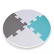 Foam Puzzle Playmat w/ Playpen inSPORTline Smarfino 30 x 30 x 1 cm, 36 Pieces