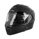 Flip-Up Motorcycle Helmet W-TEC Benidor - Matte Black - Black Glossy