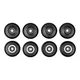 Replacement Wheels for the Sliding Platform of the inSPORTline Comfolder & Comfolder EVO Pilates Reformer – 8 Pcs.