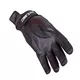 Leather Summer Motorcycle Gloves W-TEC Black Heart Darios - Black
