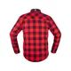 Shirt W-TEC Black Heart Respector II - černá s modrým pruhem
