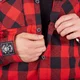 Shirt W-TEC Black Heart Respector II - černá s modrým pruhem