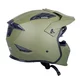 Modular Motorcycle Helmet W-TEC Badalone Army - béžová matná