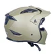 Modular Motorcycle Helmet W-TEC Badalone Army - béžová matná