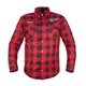 Motorcycle Shirt W-TEC Black Heart Rattlesneak - červeno-černá kostkovaná - červeno-černá kostkovaná