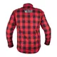 Motorcycle Shirt W-TEC Black Heart Rattlesneak - červeno-černá kostkovaná