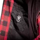 Motorcycle Shirt W-TEC Black Heart Rattlesneak - červeno-černá kostkovaná