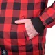 Softshell Jacket W-TEC Black Heart Rozzer - Red-Black