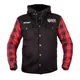 Chopper Jacket W-TEC Black Heart Ruffster - černo-červená - černo-červená