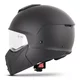 Modular Motorcycle Helmet W-TEC Satalone - Black Matt