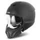 Modular Motorcycle Helmet W-TEC Satalone - Black Matt
