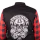 Chopper Jacket W-TEC Black Heart Ruffster - černo-červená