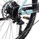 Women’s Mountain E-Bike inSPORTline ISL Asuki 630 Wh 27.5” – 2025 - Aqua Blue