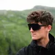 Sports Sunglasses Tripoint Trerikesröset - Turquoise Smoke /w Pink Multi Cat.3