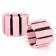 Adjustable Wrist/Ankle Weights inSPORTline Brace - Pink
