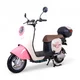 Electric Scooter Keren Beike 10” - Brown-Pink - Brown-Pink