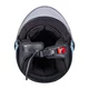 Open-Face Helmet W-TEC Baraldo Celeste