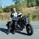 Men’s Touring Motorcycle Jacket BOS Maximum - Blue