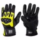 Motorcycle Gloves W-TEC Janstur - Black-Fluo