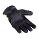 Motorcycle Gloves W-TEC Janstur - Black-Fluo