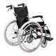 Lightweight Foldable Mechanical Wheelchair inSPORTline Jakesully w/ Light-Colored Wheels • 13 kg • Load Capacity up to 100 kg