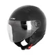 Open-Face Helmet W-TEC Baraldo - Matte Black - Black Glossy