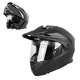 Flip-Up Enduro Helmet W-TEC Biscaia P/J - Black Glossy