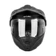 Flip-Up Enduro Helmet W-TEC Biscaia P/J - Black Glossy