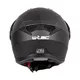 Flip-Up Enduro Helmet W-TEC Biscaia P/J - Black Glossy