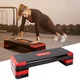 Aerobic Exercise Step Platform inSPORTline AS250 - Black-Red