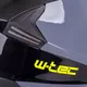 Flip-Up Motorcycle Helmet W-TEC Banelmeda - Black-Fluo Yellow