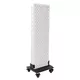 Stand w/ Wheels for Red LED Light Therapy Panel inSPORTline Adacer - Black