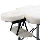 2-Section Aluminum Massage Table inSPORTline Morrani (186 × 60 × 62.5–85.5 cm) - Black