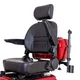 Four-Wheel Electric Scooter w/ Tow Bar inSPORTline Antun - Red