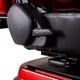 Four-Wheel Electric Scooter w/ Tow Bar & Trailer inSPORTline Antun - Red