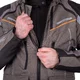 Touring Motorcycle Jacket W-TEC Smackton - Grey Orange