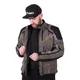Touring Motorcycle Jacket W-TEC Smackton - Grey Orange