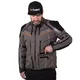 Touring Motorcycle Jacket W-TEC Smackton - Grey Orange