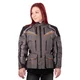 Women’s Touring Motorcycle Jacket W-TEC Smackton Lady - Grey Orange