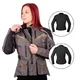 Women’s Touring Motorcycle Jacket W-TEC Smackton Lady - Grey Orange