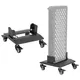 Stand w/ Wheels for Red LED Light Therapy Panels inSPORTline Flabor & Klostar