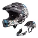 Downhill Helmet W-TEC Delgada - Freestyle Blue - Black Heart Mechanic