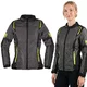 Women’s Summer Motorcycle Jacket W-TEC Jelsa - šedá-fluo - šedá-fluo