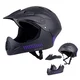 Downhill Helmet W-TEC Campanero Noir Violet