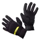 Motorcycle Gloves W-TEC Binetto - Black-Fluo - Black-Fluo