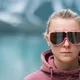 Sports Sunglasses Tripoint Reschen - Matt Black Smoke /w Blue Multi Cat.3