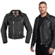 Men’s Leather Jacket W-TEC Brineo - Matte Black