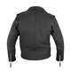 Men’s Leather Jacket W-TEC Brineo - Matte Black