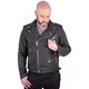 Men’s Leather Jacket W-TEC Brineo - Matte Black