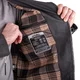 Men’s Leather Jacket W-TEC Brineo - Matte Black